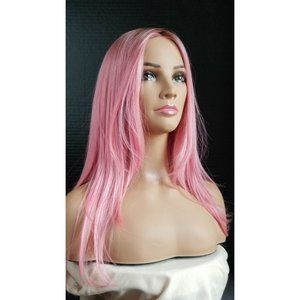 Belle Tress Dolce & Dolce 23 in Dusty Rosa, Mono Top, Lace Front, Discontinued